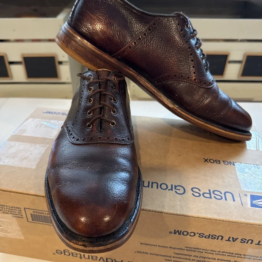 vintage alden shoes 993 Dark Brown Classic Sz 8.5
